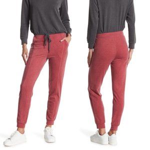 NEW White Willow Super Soft Knit Jogger Pant Wine